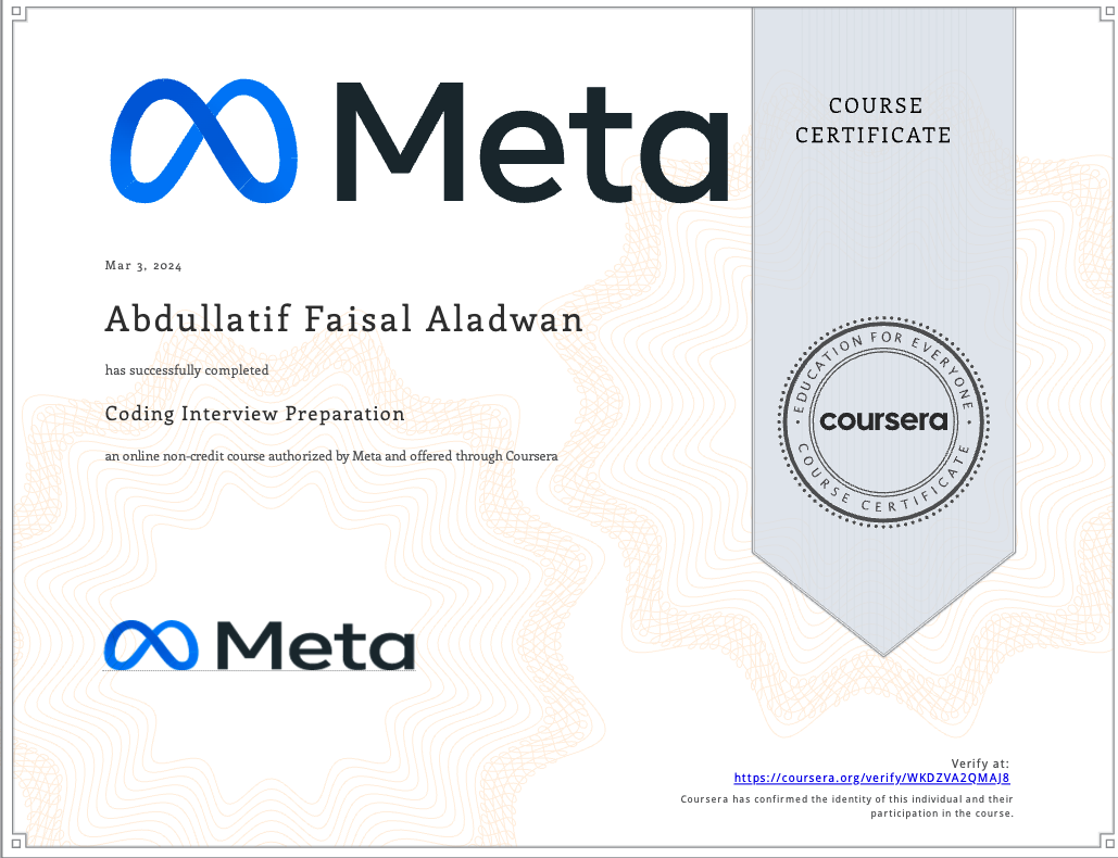 Coding Interview Preparation